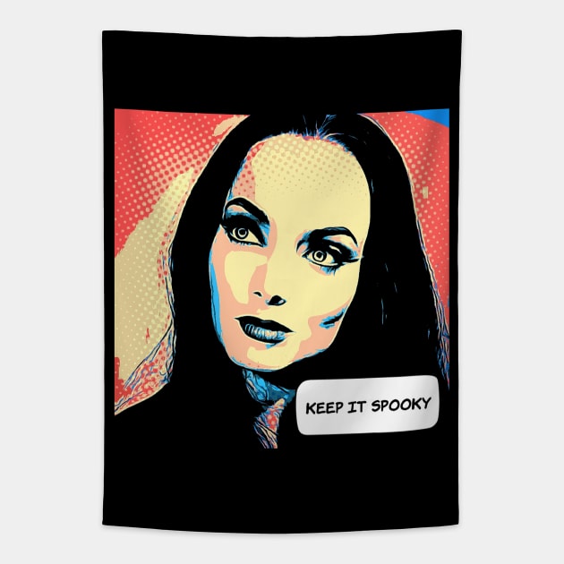 Keep it Spooky Tapestry by KazArtDesigns