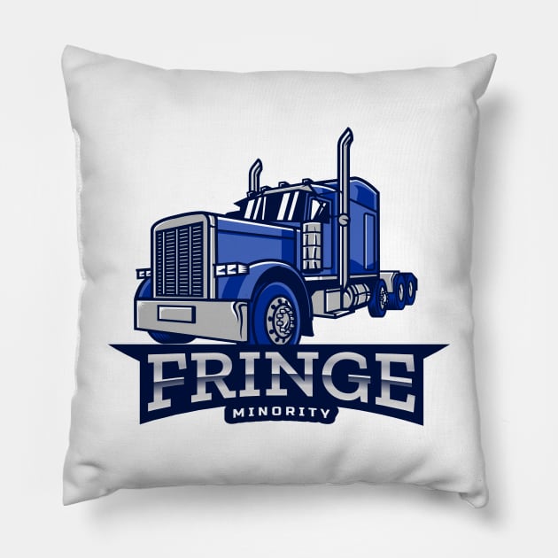 Fringe Minority Pillow by mikepod