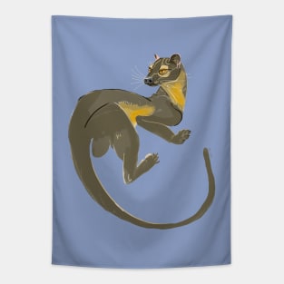 Fossa Wild Art Tapestry