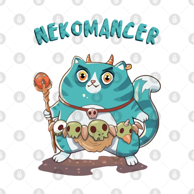 NekoMancer Art by woleswaeh