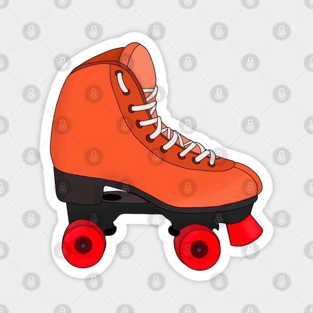 Quad Roller Skate Skating Magnet by DiegoCarvalho