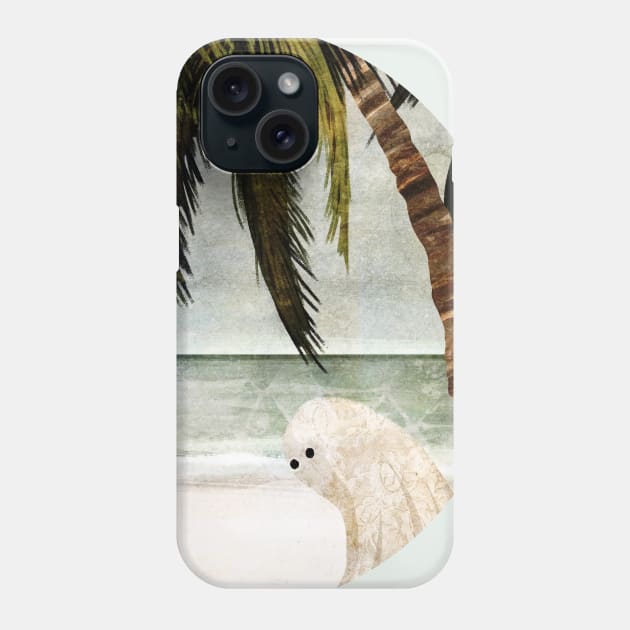 Walter's Day at the Beach Phone Case by KatherineBlowerDesigns