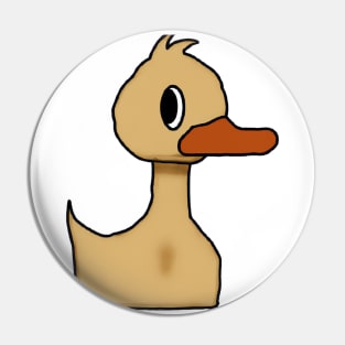 Cute Duck Drawing Pin