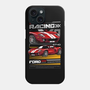 Vintage V8 GT40 Car Phone Case