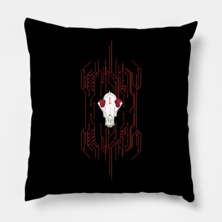 Cyber Coyote Pillow