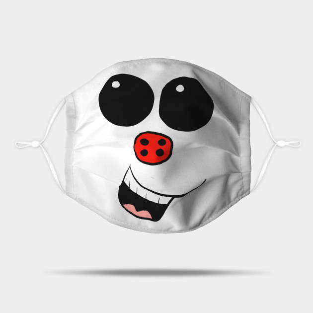 Red Button Nose Snowman Face Snowman Mask Teepublic The creative candles and other decorations were designed by alexis gerakis. red button nose snowman face