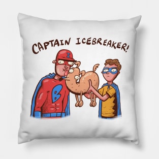 Captain Icebreaker Pillow