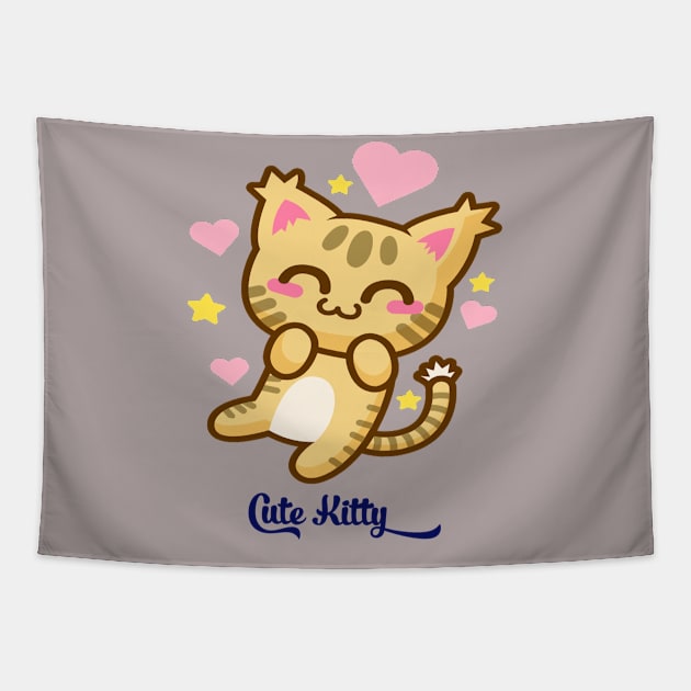 Lover kitty cat Tapestry by This is store