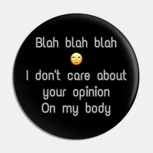 blah blah blah Pin