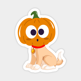 labrador retriever is a Jack-o-Lantern Magnet