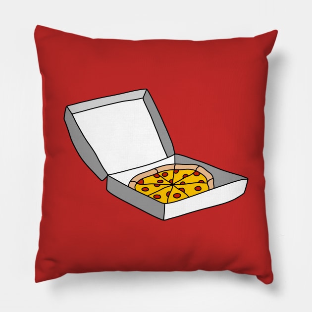 Box Full of Pizza Pillow by saradaboru