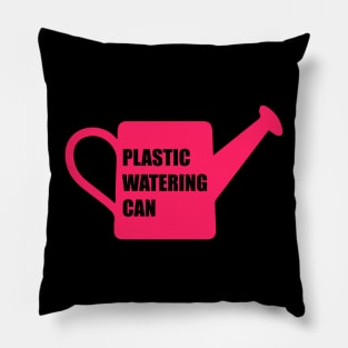 Pink - plastic watering can Pillow