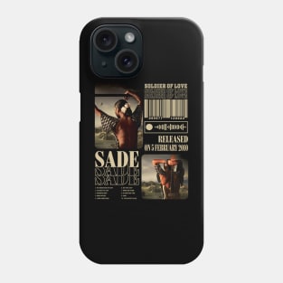 Sade Adu Released on 5 February 2010 - Soldier of Love Phone Case