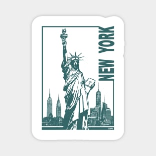 New York-Statue of Liberty Magnet