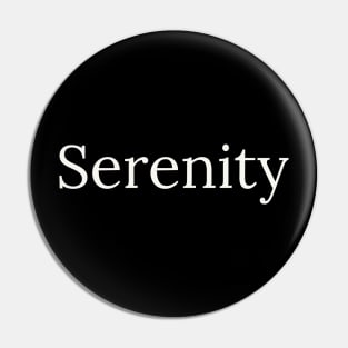 Serenity Pin