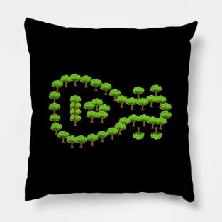 Nature Green Guitar Pillow