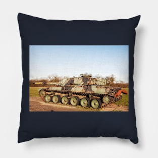 Abandoned Tank Pillow