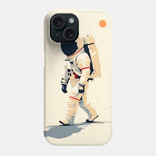 Astronaut Sun Phone Case