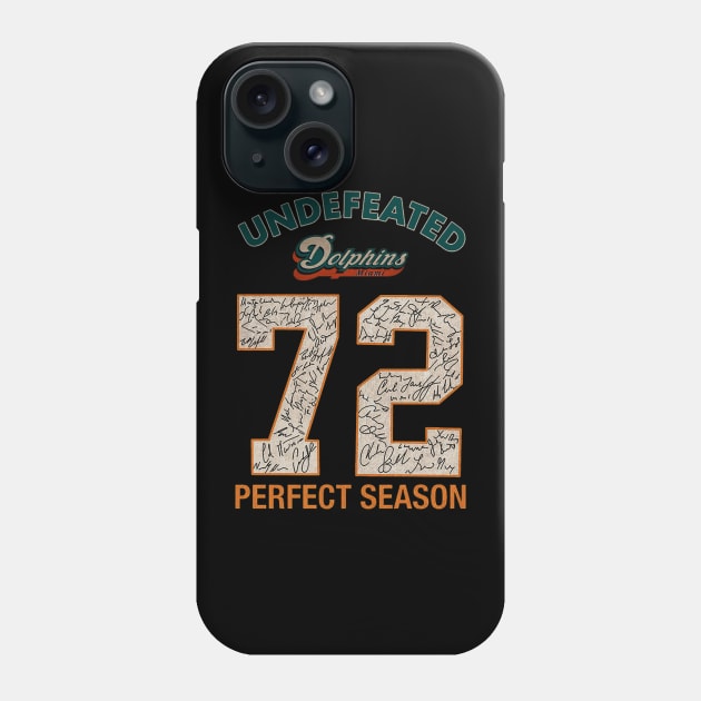 FAN ART undefeted squad 72 Phone Case by Fabulous Fresh Fashions