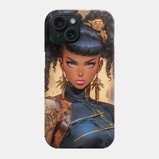 Old School Fighter - #0004 Phone Case by diegosilva.arts