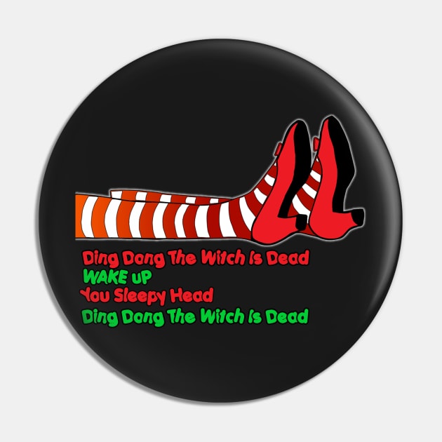 Ding Dong Wicked Witch Pin by Specialstace83