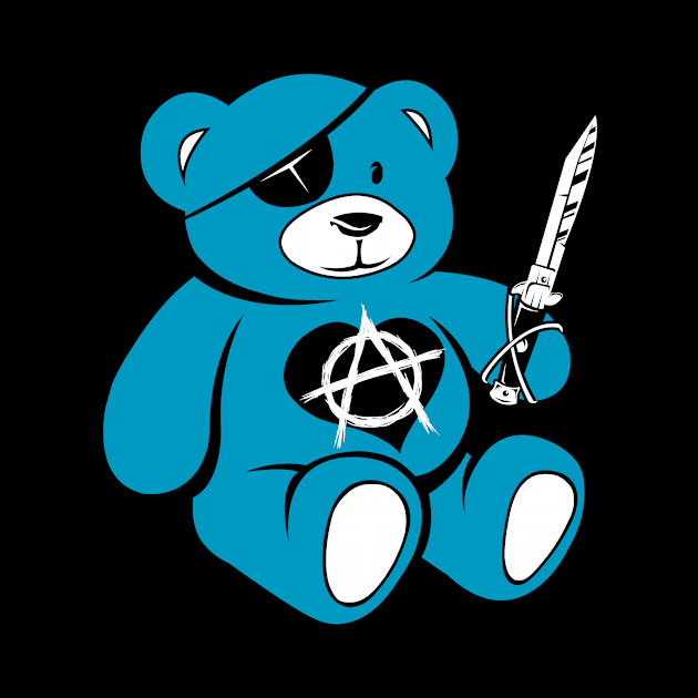 Anarchy Bear by TragicallyGeek