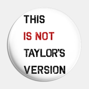 This IS NOT Taylor’s version (sequins) | 22 shirt Pin