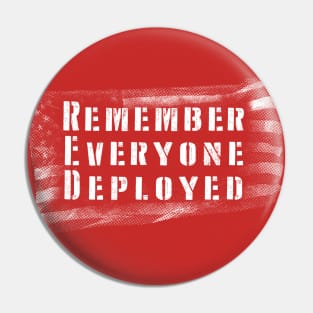 RED Friday - Remember Everyone Deployed Pin