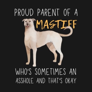 Proud Parents of Mastiff Pet Lover T-Shirt