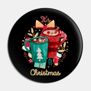 It's Christmas Pin