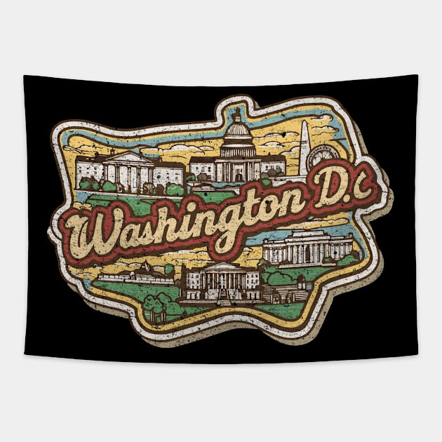 Washington D.C Tapestry by Jahangir Hossain