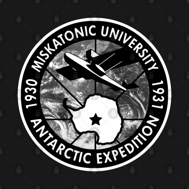 Miskatonic University Antarctic Expedition - Globe by OriginalDarkPoetry