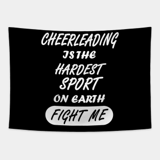 Cheerleading pompoms girls women sports Tapestry