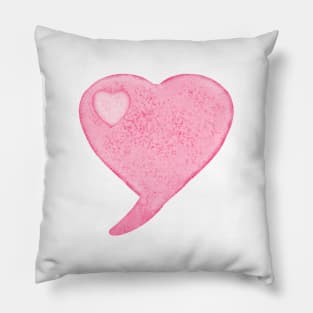 Heart Speech Bubble Pillow