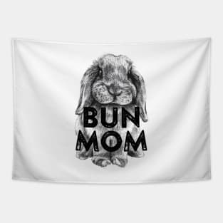 Bun Mom Buddy Tapestry