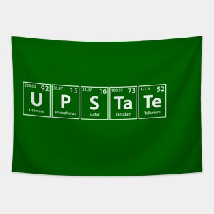 Upstate (U-P-S-Ta-Te) Periodic Elements Spelling Tapestry