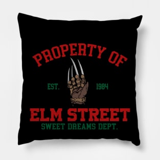 Property of elm street Pillow