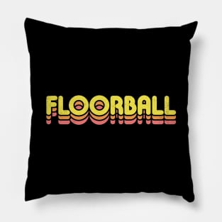 Retro Floorball Pillow