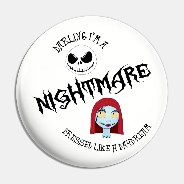 Nightmare Daydream Pin by KimbasCreativeOutlet