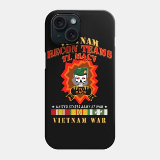 Recon Teams - TL MACV  - Vietnam War w VN SVC Phone Case