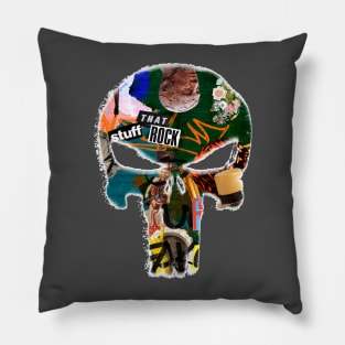 Punisher Collage Art Pillow