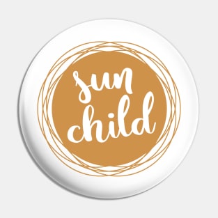 Sun Child Pin