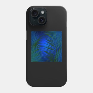 Tropical Palm in Dark Phone Case