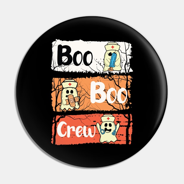 Boo Boo Crew Nurse Shirts Halloween Nurse Shirts for Women Pin by mo designs 95