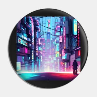 Cyberpunk Street View Pin