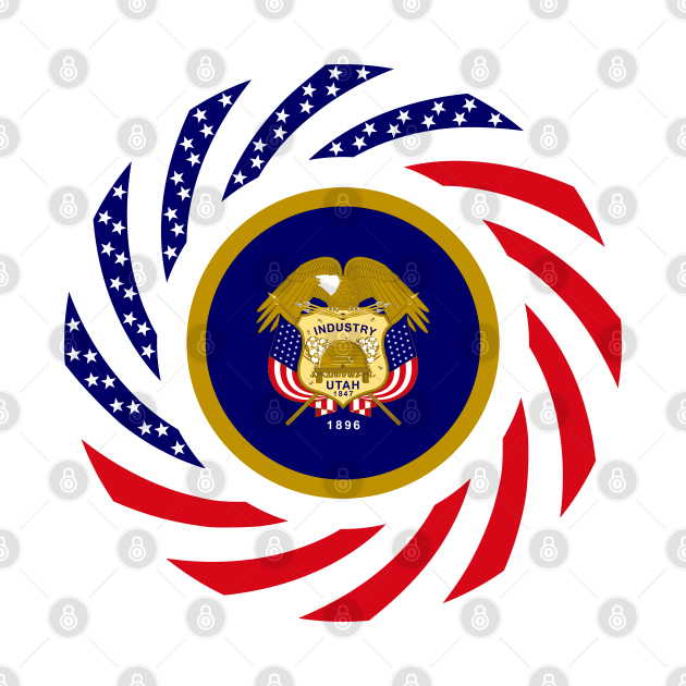 Utah Murican Patriot Flag Series by Village Values