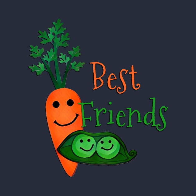 Best Friends Peas and Carrots by AlondraHanley