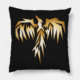 Gold Flying Pillow