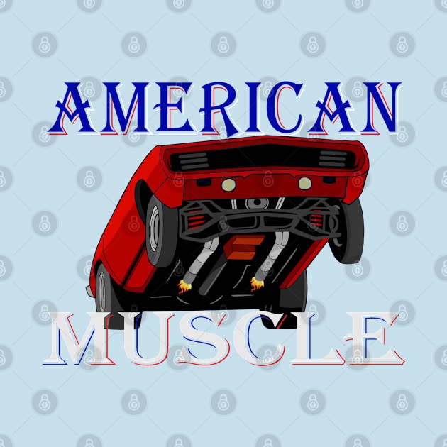 classic American muscle. by Ugga Dugga Designs