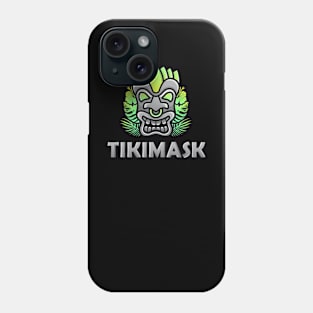 Tiki mask Character Design Phone Case